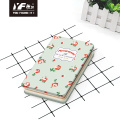 Diario de cuaderno de cubierta de metal estilo Ocean Style Flower personalizado para niñas Diario de tapa dura