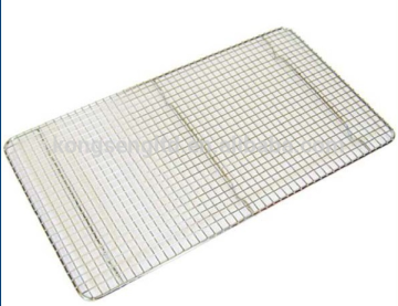 Multi-Size Chrome Plated Wire Mesh Pan Grate for Pastry Icing
