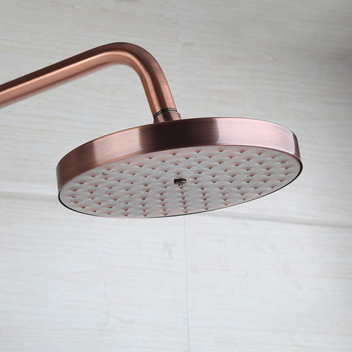 Rose Gold Wall Bar Shower Kit Sett med mikser