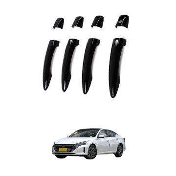 OEM Car ABS Carbon Fiber Chrome Door Handle Trim Cover for 2019 Nissan Altima