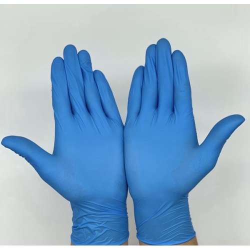 Одноразовые антибактериальные нитриловые перчатки