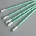 TX743 Green PP Stick Compatible Cleanroom Polyester Swab