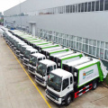 Isuzu 5m3 Compresión de contenedor desmontable recolector de basura
