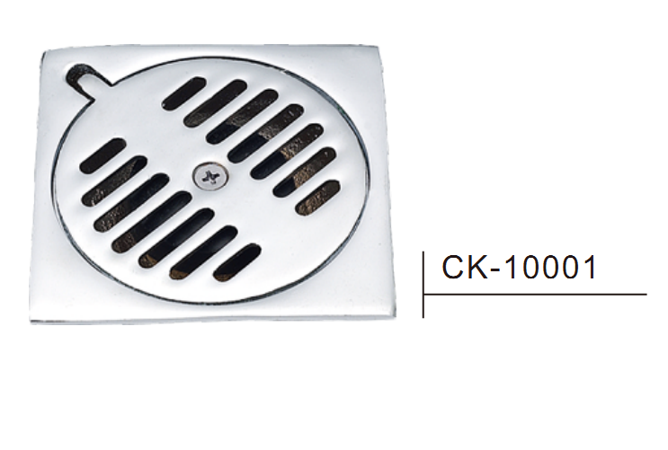 Drain de sol en laiton CK-10001