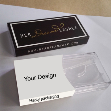 Custom Paper Sleeve Eyelash Acrylic Case Packaging