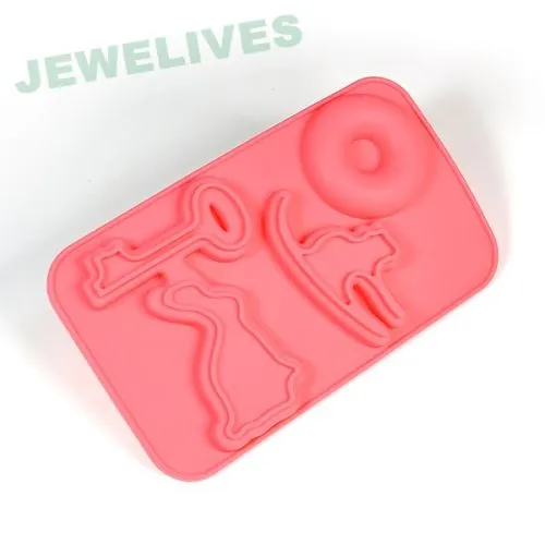 Kids Silicone Jelly,chocolate &amp; Candy Mold 
