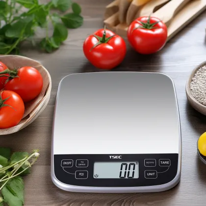 TSEC New Design Bluetooth Private Label LCD Kitchen Scale