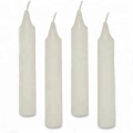 Ongeparfumeerde 6 inch witte Stick Taper Candles van 8st