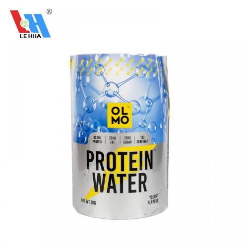 China Custom Printed Shrink Sleeve Labels for Protein Bucket Manufactory