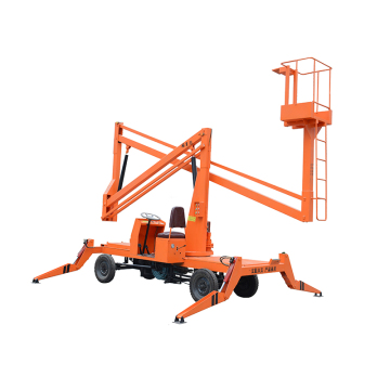 Diesel Crank Boom Lift Climbing Car: Electric Crank Arm Lift Platform Truck Price