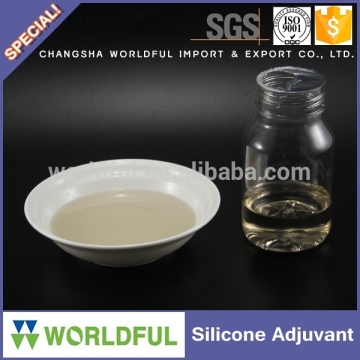 Silicone agricultural surfactant for pesticides