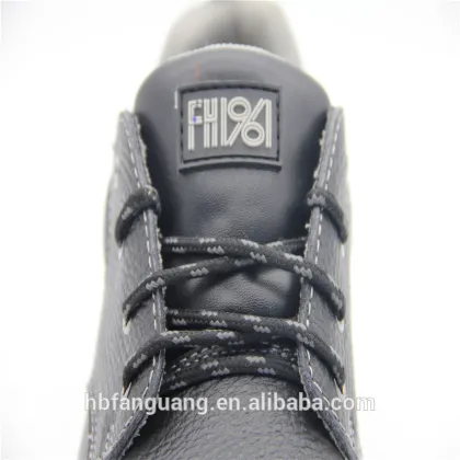 Black Split Leather Sport Safety Shoes