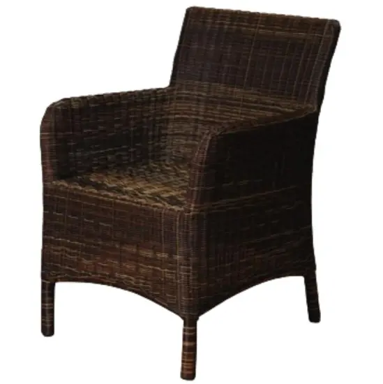 Luxury Modern Hotel Outdoor Restaurant Rattan Wicker Plastic Dining Chair