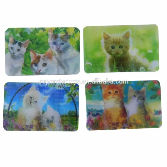 5160708-13 Gifts & Crafts toys ABS 3D card animal 3D picture