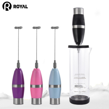 Handheld Electric Milk Frother - 350ml Grass Milk Frother Cup