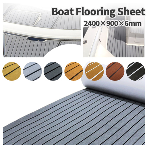 Marine Flooring Faux Teak Sheet Factory EVA Flooring