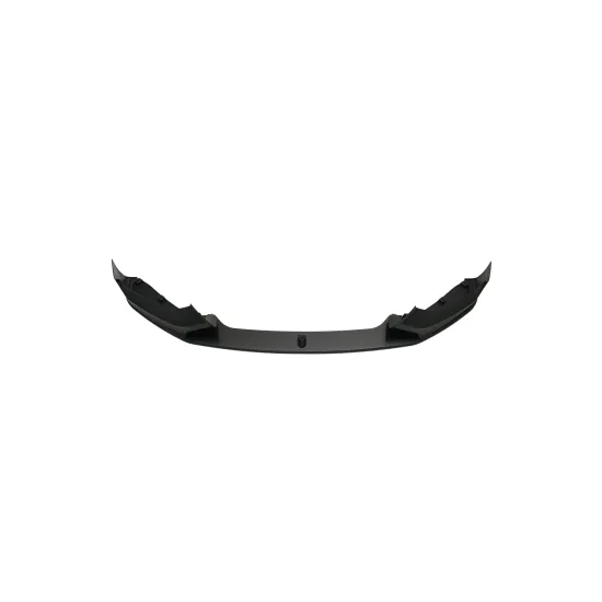 Matte Black Front Lip Spoiler for BMW F20 M-Tech - High-Quality M-Performance Style