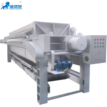 Automatic Hydraulic Chamber Filter Press Sludge Dewatering