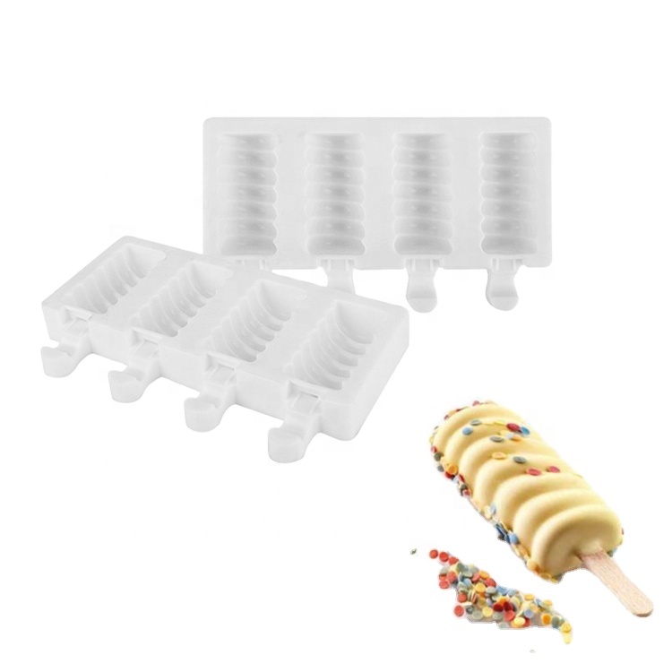 Amazon Hot Sale Silicone Ice Cream Mold