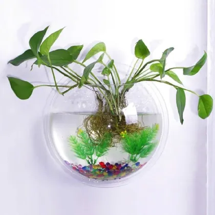 fish tank PVC Plastic vase