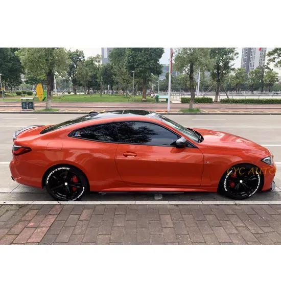 BMW 4 Series G22 G23 M Performance Side Skirt Extension Splitter 2020-2022