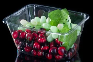 Clear Plastic Salad/Vegetable Containers