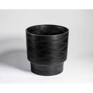 Bacia decorativa feita à mão com entalhe intrincado