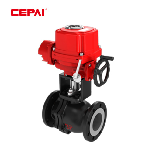 Sensitive Action Electric O-shaped Ball Valve High Precision Electric O-shaped Ball Valve Manufactory