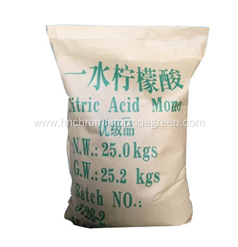 Lowest Price Food Grade Citric Acid Monohydrate