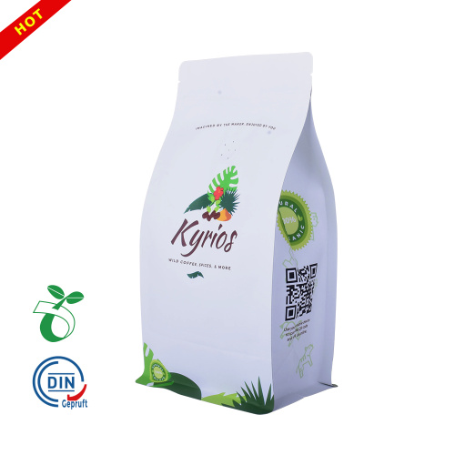 Tovární cena čajového balení kraftový papírový sáček na kávu 500g