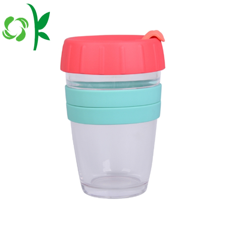 Custom Muliti-color Silicone Coffee Cup Sleeve with Logo