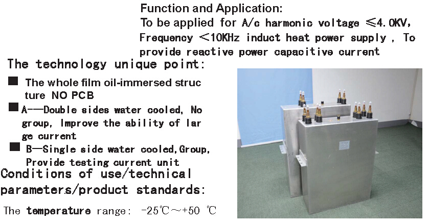 3KV Polypropylene Film Capacitor 566uF