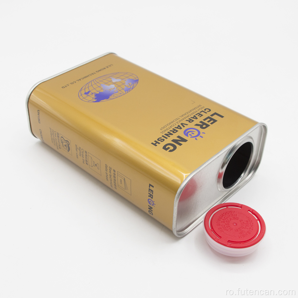 Cutie de ulei de motor cu capac din plastic