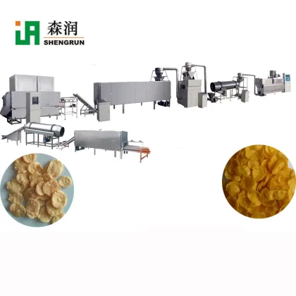 Automated Corn Flakes and Breakfast Cereal Production Machine