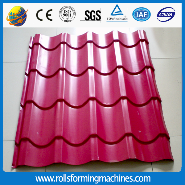 corrugated roof sheet making machine