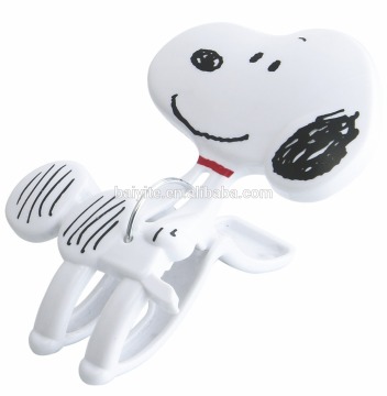 plastic cartoon clothespin with different size
