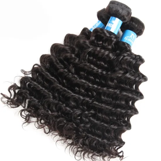 Expensive Human Hair Weaves Double Drawn Virgin Curly Hair Extension For Black Women