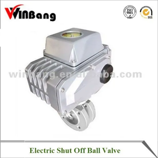 Electric Shut Off Ball Valve Model:WB-EK