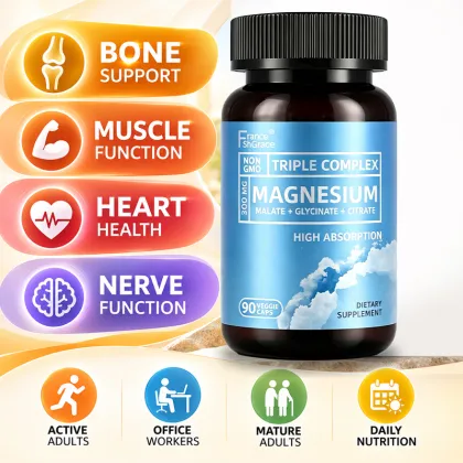 Shecome Magnesium Complex Supplement Support Energy
