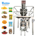 Multihead -Wiegen -Rückendichtung Snack Food Packing Machine