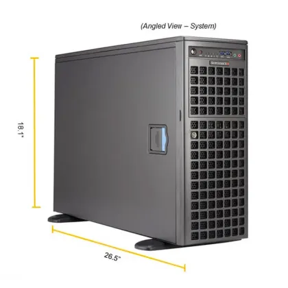 Supermicro SYS-540A-TR Single Xeon Scalable GPU SuperWorkstation