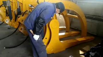 Heavy Duty Industrial Grapple Wood Log Grapple Front End Loader