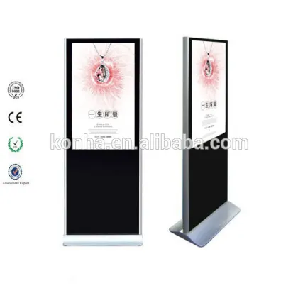 lcd advertising samsung 47 inch tv floor standing display