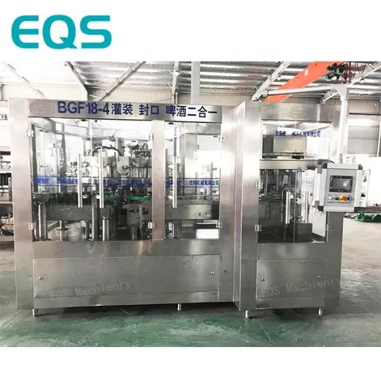 Factory Price Aluminum Can Filling Machine for Beer and Carbonated Drinks