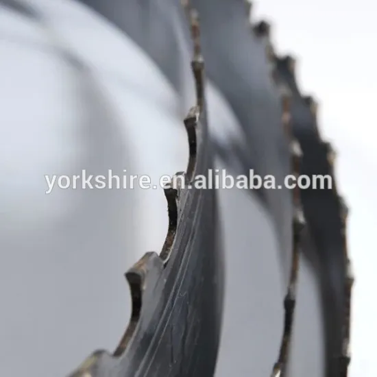 High performance Carbide tipped Bandsaw Blades