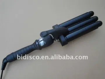 popular style professional triple barrel hair curling iron for japan market