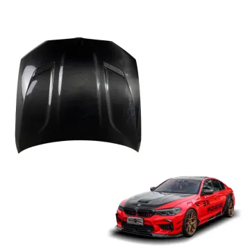 Carbon Fiber Engine Cover for BMW M5 CS Style F90 Hood