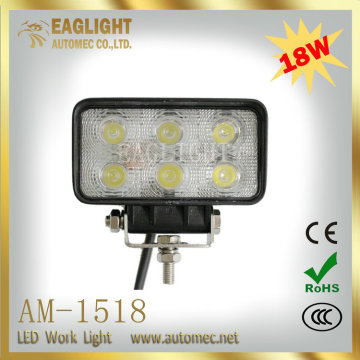 2016 New Style wholesale cheap Black Diecast aluminum 18w car work led light