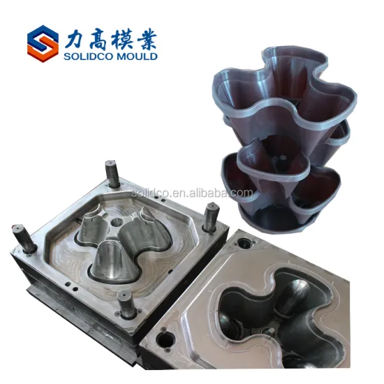 Flower Plastic Garden Pot Injection Mould