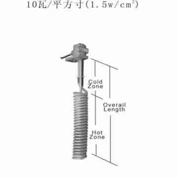 Máy sưởi thủy sản Titan ống đơn tùy chỉnh